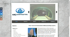 Desktop Screenshot of mcconstructionservices.com